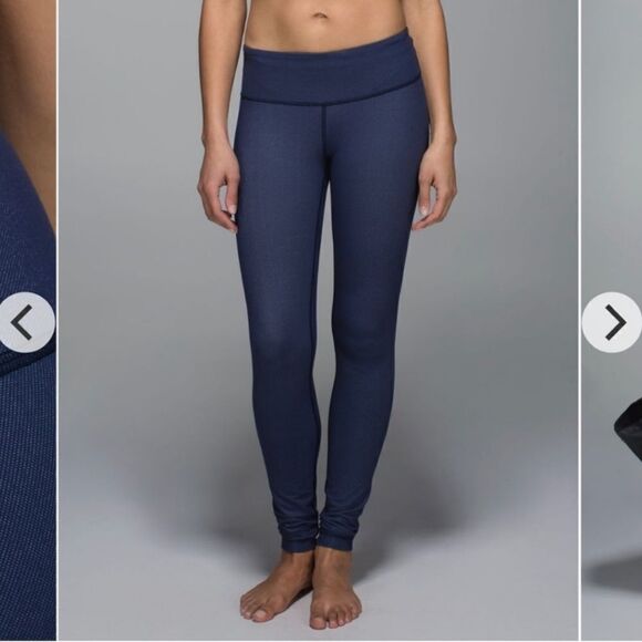 Lululemon Wunder Under Leggings Size 8 C34 - Picture 2 of 13